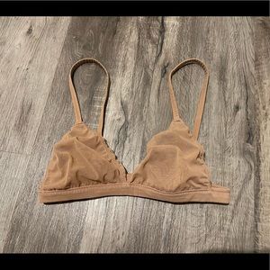 SKIMS mesh triangle bralette